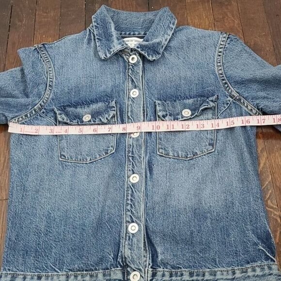 Elizabeth and James Denim Jacket Small Classic Designer - Picture 7 of 13